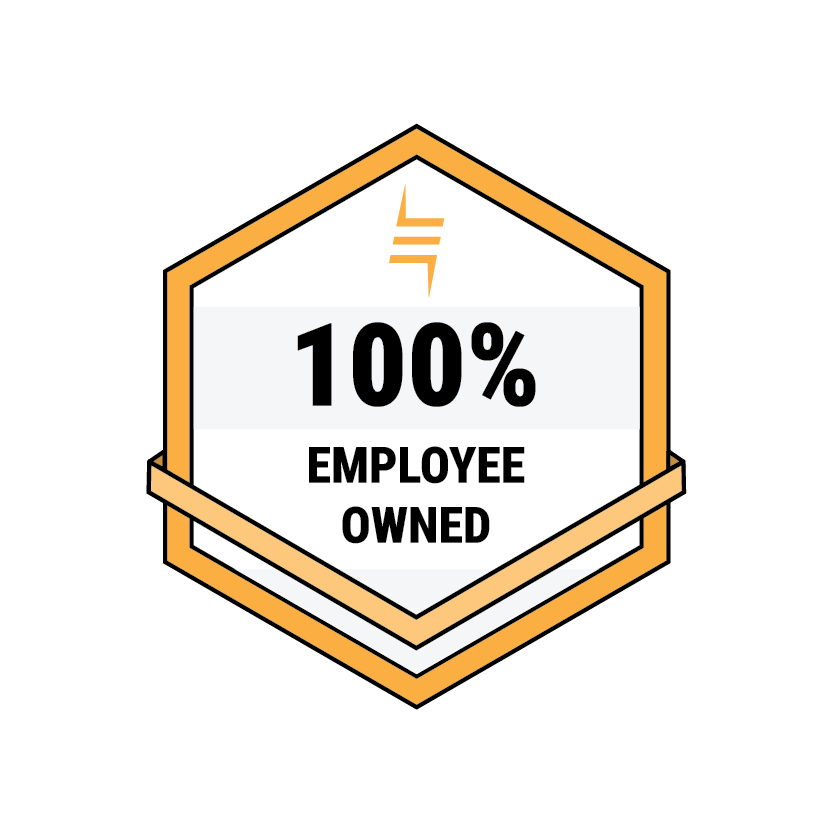 Elson Electric - 100% Employee Owned Badge