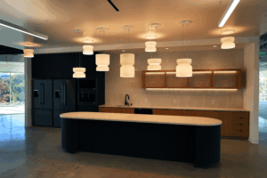 Office Kitchen Lighting Design